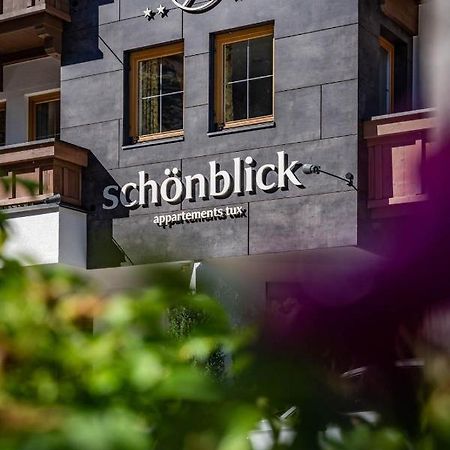 Schoenblick Appartements 턱스 외부 사진