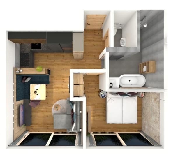 Schoenblick Appartements 턱스 외부 사진