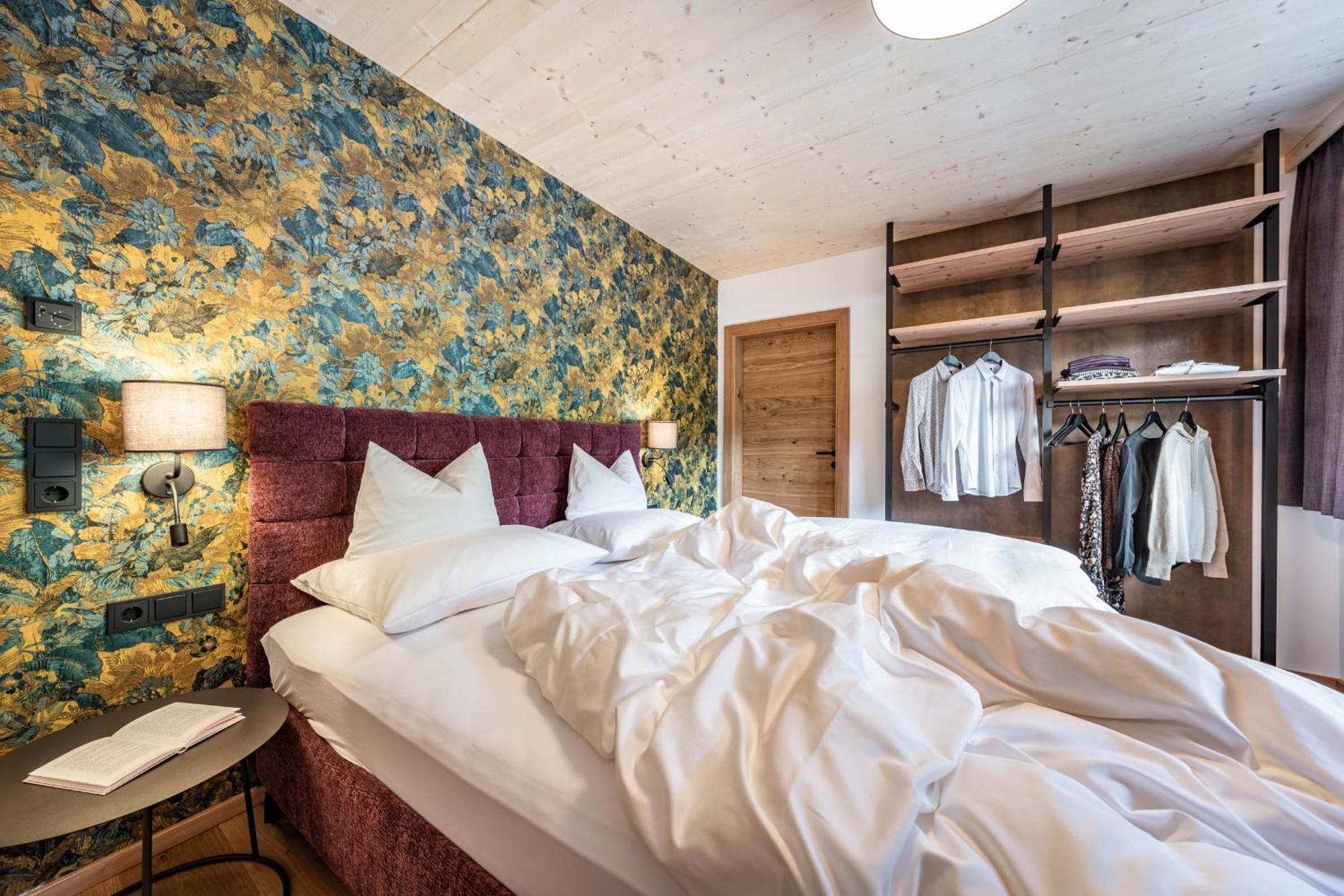 Schoenblick Appartements 턱스 외부 사진
