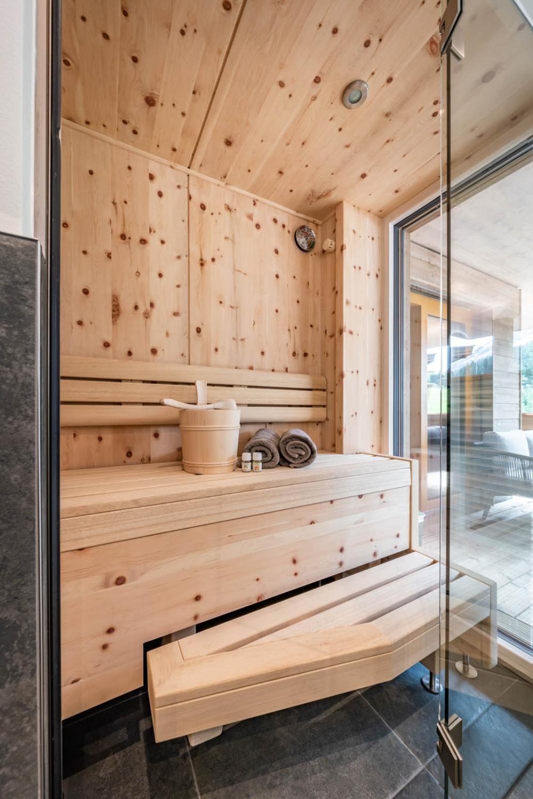 Schoenblick Appartements 턱스 외부 사진